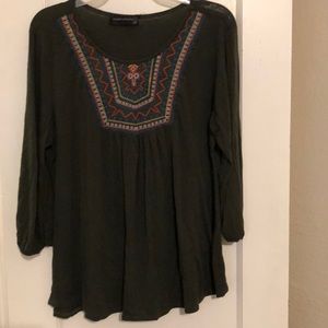 Bohemian style shirt